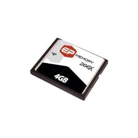 EP Memory 4 GB Flash Memory Card EPCF/4GB-266X