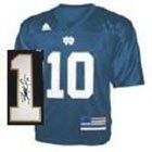 Brady Quinn Signed Notre Dame Fighting Irish Authentic Adidas Jersey