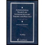 international trade law interdisciplinary theory and practice documents supplement