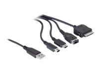 DELOCK Kabel USB 2.0 Ladekabel 4-fach Preisvergleich