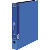 コクヨ 名刺ホルダー(替紙式)A4縦40枚800名収容2穴青 メイ-H80B