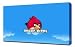 Angry Birds 2 - Canvas Art Print - Framed Size 12"x16" - Ready To Hang