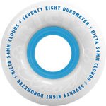 Ricta Clouds White 54mm 78a Skateboard Wheels (Set Of 4)