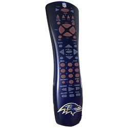 iHipTM 6-Device Universal TV Remote Control Features The NFL® Team Baltimore Ravens (Baltimore Ravens Logo)