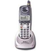 Panasonic 5.8GHz FHSS GigaRange Expandable System Cordless Handset