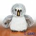 Webkinz Plush Stuffed Animal Grey Owl