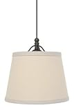 IMAGE OF Wilmette Lighting 600MOMCLRCN-LED Mini Claremont - Low Voltage Pendant, Polished Nickel Finish with Desert Clay Glass - Lamping: LED