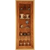 (FN-118) Solid Wood Recessed in the wall Niche Shelf, 18H, multiple colors including unfinished, stain or enamel... by 