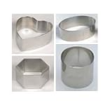 Ateco Stainless Steel Square Form, 2 x 1.75 Inch