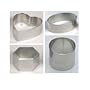Ateco Stainless Steel Round Form, 2 x 3 Inch