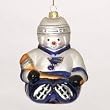 St. Louis Blues 5.5" Glass Snowflake Hockey Friends Holiday Tree Ornament - NHL Hockey