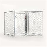 Dog Kennel - 4' High (Steel) (4' H x 5' W x 5' L)