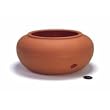 Akro 21" Plastic Garden Hose Pot - Terra Cotta