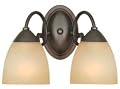 Hardware House 543827 Berkshire 12-1/4-Inch by 8-1/4-Inch Bath/Wall Lighting Fixture Oil Rubbed Bronze