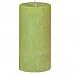 3 Distressed 80 Hour Pillar Candle Margarita Green