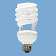 GEL15517 GE Mini Spiral Compact Fluorescent Lamp, 2.5w x 5.2h, 26 Watts