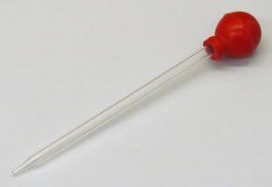 Dropping Pipette 8 Inch Glass, 5ml Capacity Bulb