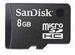 8GB SanDisk Original TransFlash MicroSD HC High Capacity Speicherkarte 8GB SanDisk Original TransFlash MicroSD HC High Capacity Speicherkarte