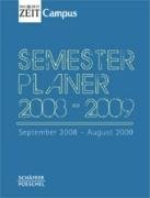 Semesterplaner 2008/2009