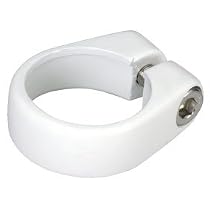 マルイ アルミ シート クランプ ホワイト/対応シートチューブ 34.9mm(SPC01813)