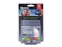 Childrens Toyshop  Electronics : Memorex Professional 8cm Mini DVD-R 1.4GB  5 Pack Jewel Case