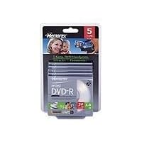 Memorex Professional 8cm Mini DVD-R 1.4GB  5 Pack Jewel Case