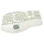 Adesso Tru-Form Pro PCK-308UW - Keyboard - USB - 105 keys - touchpad