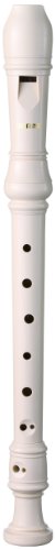 Smart Soprano Recorder HY-26B Ivory White 3-Piece Baroque Fingering