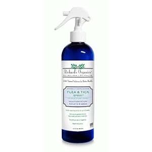 SynergyLabs Richard's Organics Natural Flea & Tick Spray, 12oz