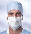 Medline Industries FACE MASK MEDLITE SURGICAL BLUE NON27402