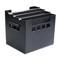 Oxford 43013 Workstation Wire Hanging File Frame, Letter Size, Black, w/5 Folders