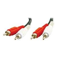 Cables To Go 40466 RCA Audio Cable (25 Feet, Black)