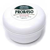 Proraso Aloe and Green Tea Shaving Soap for Ultra Sensitive Skin 5.2 oz bar