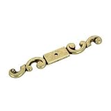 132 x 30mm Burnished Brass Plate