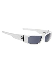 SPY OPTIC HIELO WHITE FRAME GREY LENS SUNGLASSES SHADES by SPY