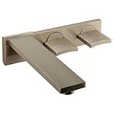 Graff G-3630-C14-BN Targa Series Wallmount Bath Faucet Brushed Nickel