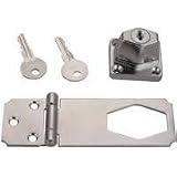 Keyed Safety Hasp, Chrome