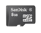 Retail Packaged Sandisk 8GB MicroSDHC Card with MobileMate Micro Reader