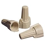 Wwc-t-c Winged Wire Connector (100 Pk Tan)