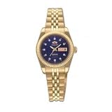 Orient Ladies All Gold Diamond Index Self Winding Automatic Watch #BNQ1Y001D by Orient