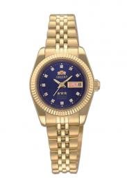 Orient Women's All Gold Diamond Index Self Winding Automatic Watch #BNQ1Y001D