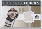 Patrice Bergeron Boston Bruins (Hockey Card) 2011-12 SP Game Used Edition Authentic Fabrics Gold #AF-PB