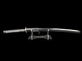 Fully Hand Forged Clay Temper Flower Samurai Katana sword #225