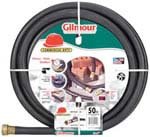 Gilmour 16 Series Heavy-Duty Rubber Commercial Hose 3/4 Inch by 50 Feet, Black #16-34050