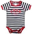 CBGB - Classic Logo - Black / White Striped Baby T-shirt / Onesie