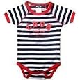 CBGB - Classic Logo - Black / White Striped Baby T-shirt / Onesie