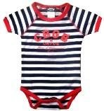 CBGB - Classic Logo - Black / White Striped Baby T-shirt / Onesie