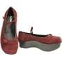 Earth Erika Wine Kid Suede Platforms Women (10)