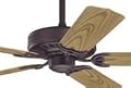 Hunter Ceiling Fans 28464 Bridgeport Fan - New Bronze Outdoor Fan 52