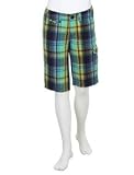 Plaid Cargo Bermuda